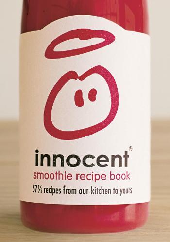 This is the book cover for 'Innocent Smoothie Recipe Book' by Innocent