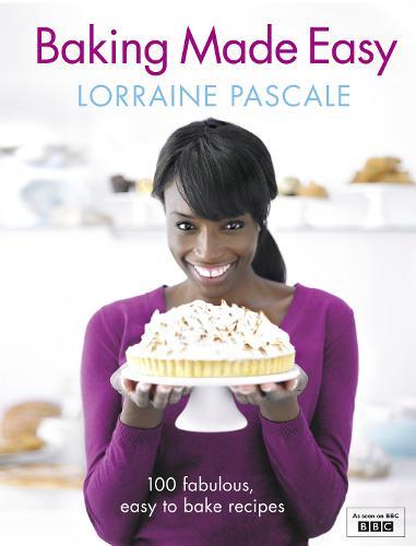 This is the book cover for 'Baking Made Easy' by Lorraine Pascale