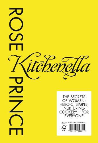 This is the book cover for 'Kitchenella' by Rose Prince