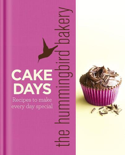 This is the book cover for 'The Hummingbird Bakery Cake Days' by Tarek Malouf