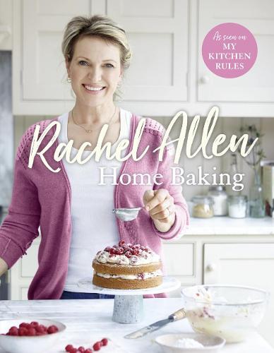 This is the book cover for 'Home Baking' by Rachel Allen