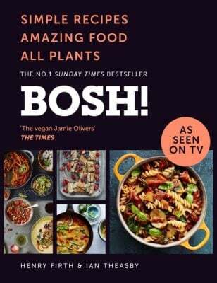 This is the book cover for 'BOSH!' by Henry Firth