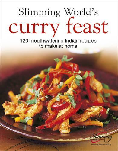 This is the book cover for 'Slimming World's Curry Feast' by Slimming World