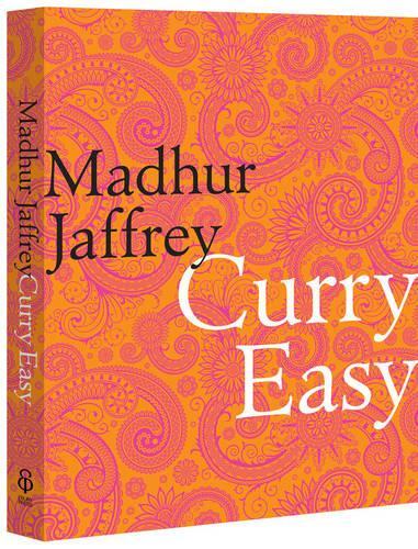 This is the book cover for 'Curry Easy' by Madhur Jaffrey