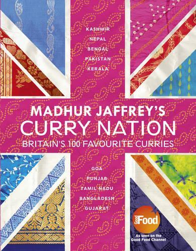 This is the book cover for 'Madhur Jaffrey's Curry Nation' by Madhur Jaffrey