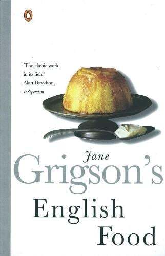 This is the book cover for 'English Food' by Jane Grigson