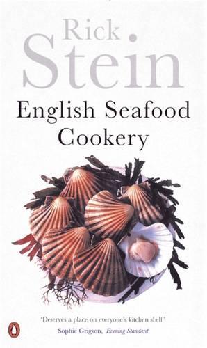 This is the book cover for 'English Seafood Cookery' by Rick Stein