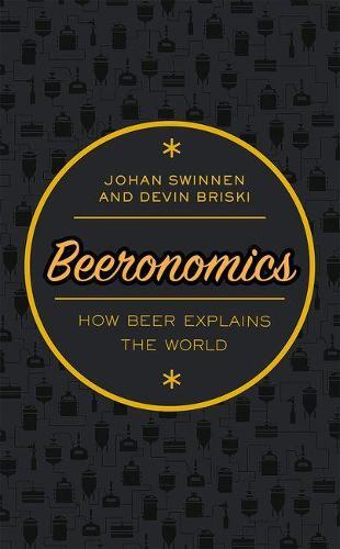 This is the book cover for 'Beeronomics' by Johan Swinnen