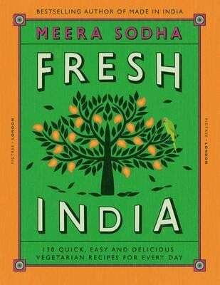 This is the book cover for 'Fresh India' by Meera Sodha