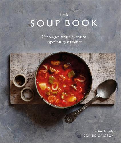 This is the book cover for 'The Soup Book' by DK