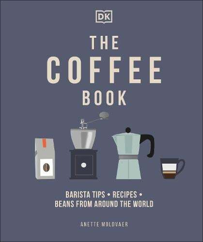 This is the book cover for 'The Coffee Book' by Anette Moldvaer