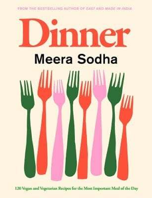 This is the book cover for 'Dinner' by Meera Sodha