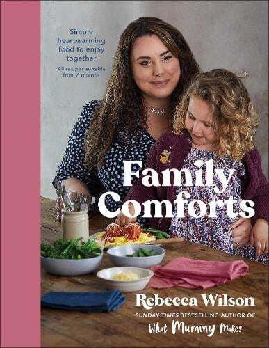 This is the book cover for 'Family Comforts' by Rebecca Wilson