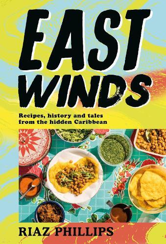 This is the book cover for 'East Winds' by Riaz Phillips