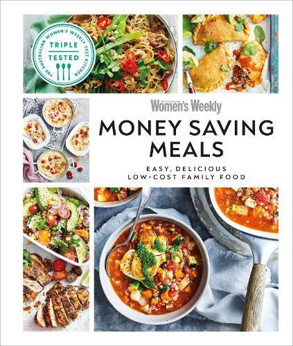 This is the book cover for 'Australian Women's Weekly Money-saving Meals' by AUSTRALIAN WOMEN'S WEEKLY