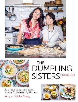 This is the book cover for 'The Dumpling Sisters Cookbook' by The Dumpling Sisters