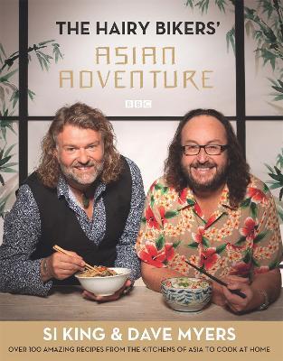 This is the book cover for 'The Hairy Bikers' Asian Adventure' by Hairy Bikers