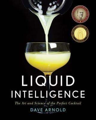 This is the book cover for 'Liquid Intelligence' by Dave Arnold