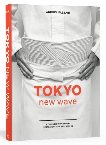 This is the book cover for 'Tokyo New Wave' by Andrea Fazzari