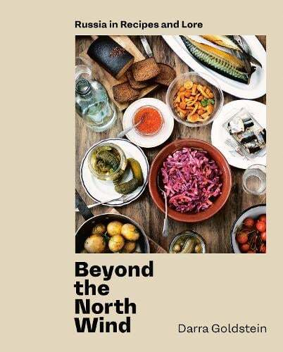 This is the book cover for 'Beyond the North Wind' by Darra Goldstein