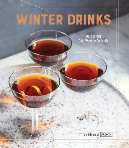 This is the book cover for 'Winter Drinks' by Editors of Punch