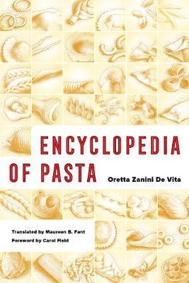 This is the book cover for 'Encyclopedia of Pasta' by Oretta Zanini De Vita