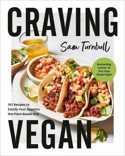 This is the book cover for 'Craving Vegan' by Sam Turnbull