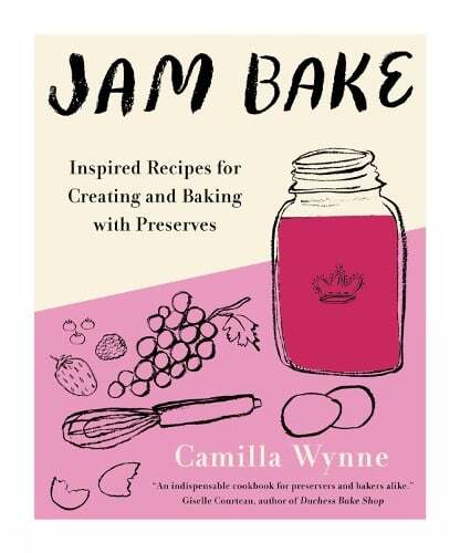 This is the book cover for 'Jam Bake' by Camilla Wynne