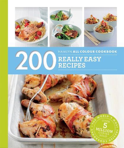 This is the book cover for 'Hamlyn All Colour Cookery: 200 Really Easy Recipes' by Louise Pickford