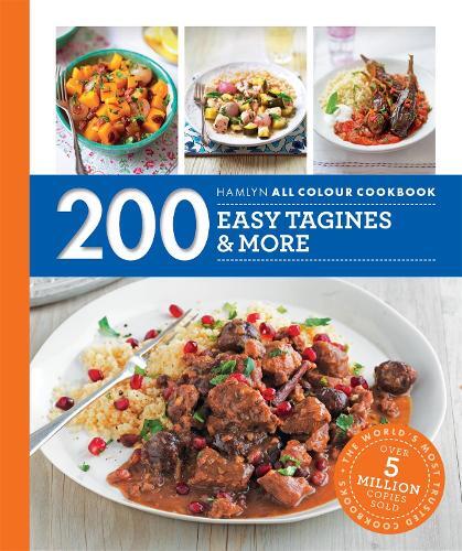 This is the book cover for 'Hamlyn All Colour Cookery: 200 Easy Tagines and More' by Hamlyn