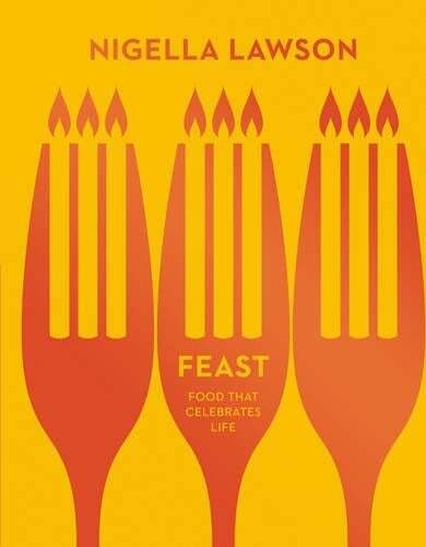 This is the book cover for 'Feast' by Nigella Lawson