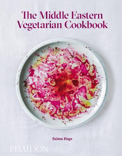 This is the book cover for 'The Middle Eastern Vegetarian Cookbook' by Salma Hage