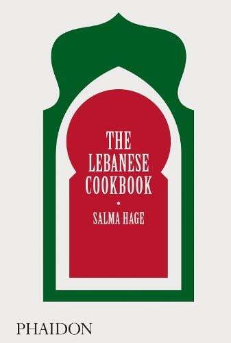 This is the book cover for 'The Lebanese Cookbook' by Salma Hage