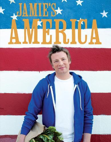 This is the book cover for 'Jamie's America' by Jamie Oliver