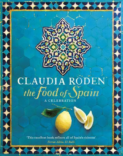 This is the book cover for 'The Food of Spain' by Claudia Roden