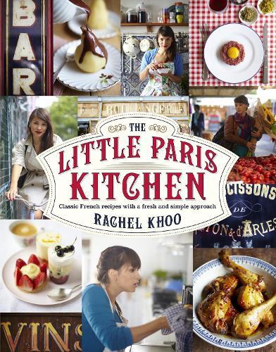 This is the book cover for 'The Little Paris Kitchen' by Rachel Khoo