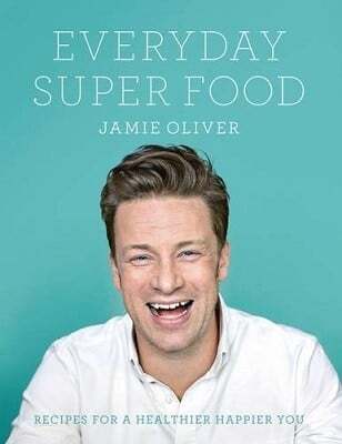 This is the book cover for 'Everyday Super Food' by Jamie Oliver