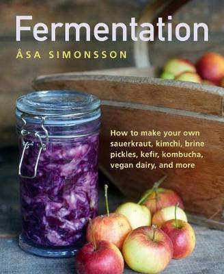 This is the book cover for 'Fermentation' by Asa Simonsson