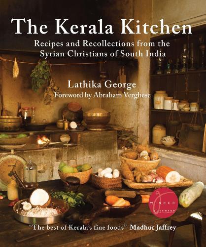 This is the book cover for 'The Kerala Kitchen, Expanded Edition' by Lathika George