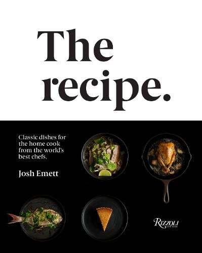 This is the book cover for 'The Recipe' by Josh Emett