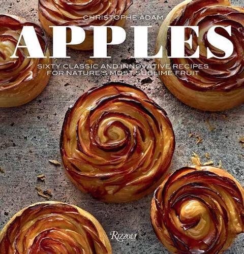 This is the book cover for 'Apples' by Christophe Adam