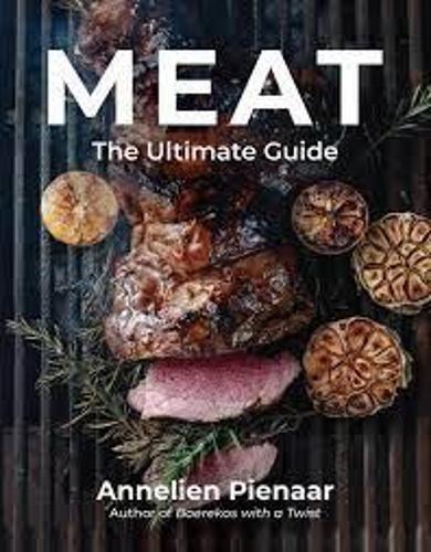 This is the book cover for 'Meat' by Annelien Pienaar