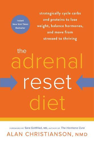 This is the book cover for 'The Adrenal Reset Diet' by Alan Nmd Christianson