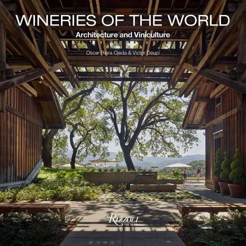 This is the book cover for 'Wineries of the World' by Oscar Riera Ojeda