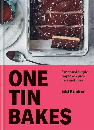 This is the book cover for 'One Tin Bakes' by Edd Kimber