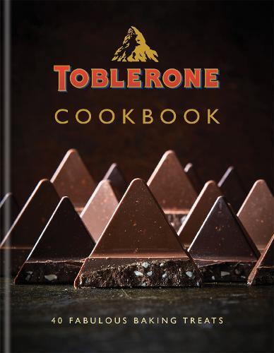 This is the book cover for 'Toblerone Cookbook' by Kyle Books