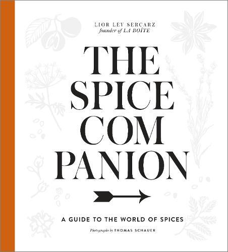 This is the book cover for 'The Spice Companion' by Lior Lev Sercarz