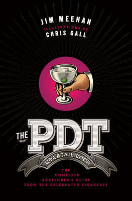 This is the book cover for 'The PDT Cocktail Book' by Jim Meehan