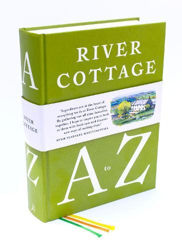 This is the book cover for 'River Cottage A to Z' by Hugh Fearnley-Whittingstall