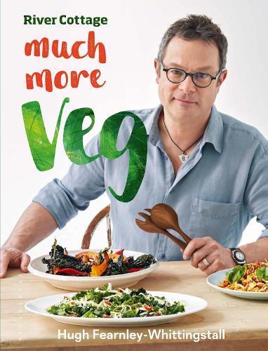 This is the book cover for 'River Cottage Much More Veg' by Hugh Fearnley-Whittingstall